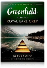 Чай черный Greenfield Royal Earl Grey в пирамидках, 20 пак.