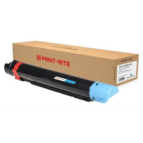 PRINT-RITE Картридж лазерный PR-106R03748 TFXAIOCPRJ голубой 11800стр. для Xerox VersaLink C7020 C7025 C7030