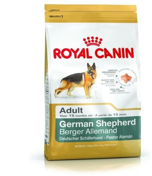Royal Canin German Shepherd Adult для собак породы немецкая овчарка Курица, 3 кг. - фотография № 6
