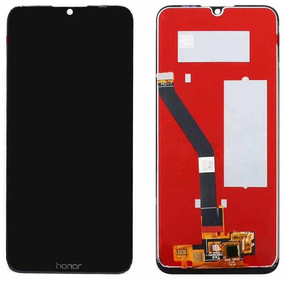 Дисплей с тачскрином для Huawei Honor 8A  8A Pro  Y6 2019  Y6s черный