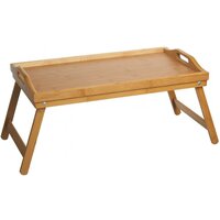 Поднос-столик катунь КТ-СТ-02 №2, прямоугольный, бамбук, 50х30х23см