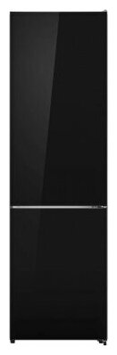 Холодильник LEX RFS 204 NF BL, двухкамерный, черный - фото №2
