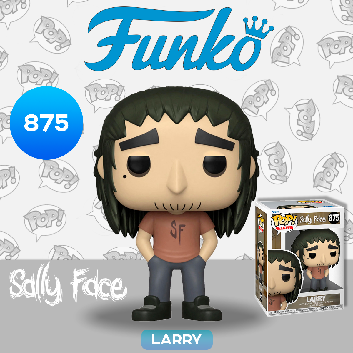 Фигурка Funko POP! Games Sally Face Larry (875) 63996