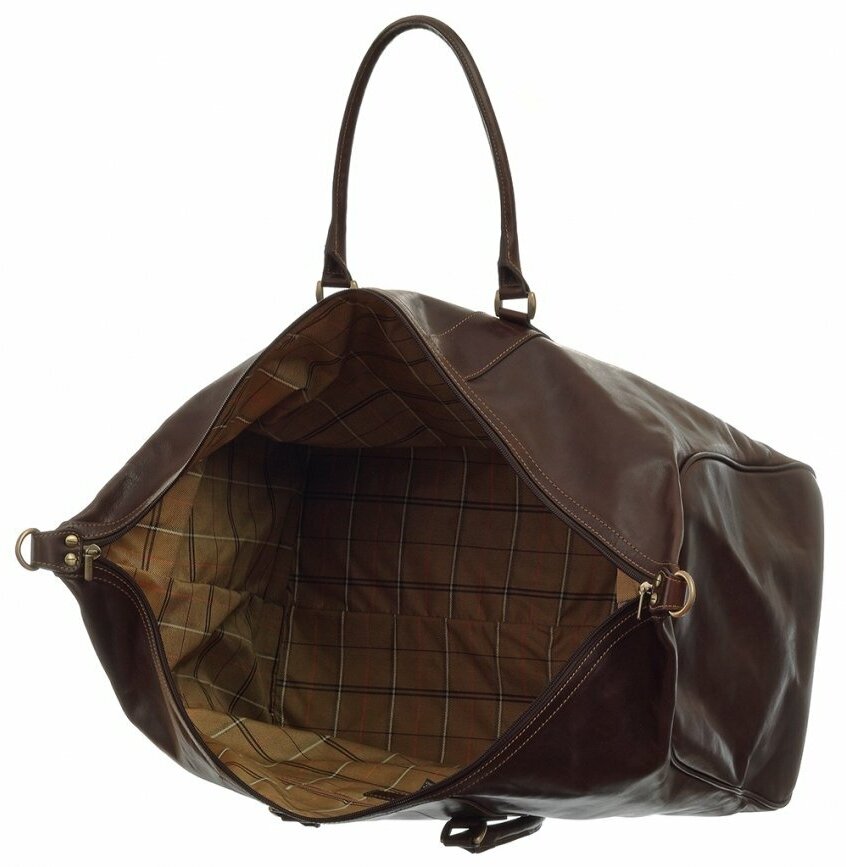 Дорожная сумка Tony Perotti 331397/2, темно коричневая - фотография № 5