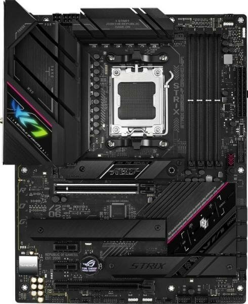 Материнская плата ASUS ROG STRIX B650E-F GAMING WIFI Socket AM5 AMD B650 4xDDR5 2xPCI-E 16x 2xPCI-E 1x 4xSATA III ATX Retail 90MB1BQ0-M0EAY0