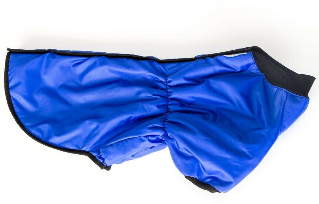 Osso fashion утепленный жилет для собак, цвет синий, спинка 55 см (объем груди 62-80 см)