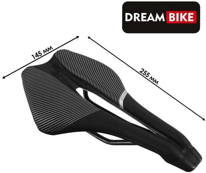 Dream Bike Седло Dream Bike, спорт, цвет чёрный