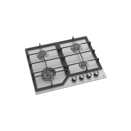 Газовая варочная панель Jackys GI631W нержавеющая сталь газ-контроль чугунные решётки 25990₽