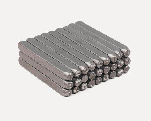 Изображение товара Клейма буквенные SITOMO N 4, сталь повышенной твердости, 27 шт.