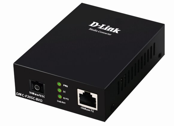 Медиаконвертер сетевой D-link DMC-F20SC-BXD (20км) — фото 2