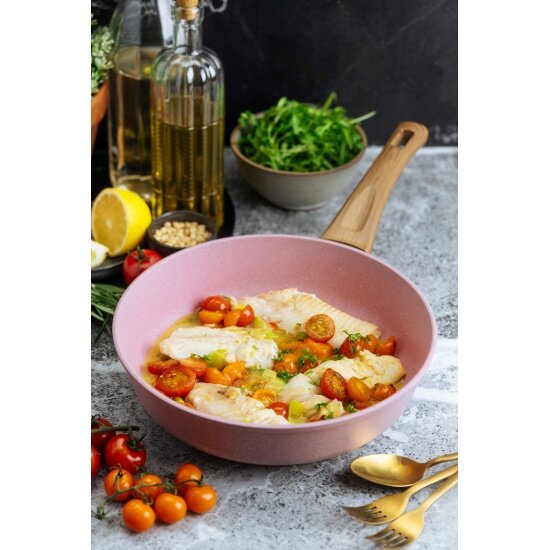 Сковорода Нева Металл Посуда Tesoro Blue, 20 см - фото №5