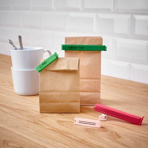 Зажим для пакетов икеа BEVARA, — фото 1