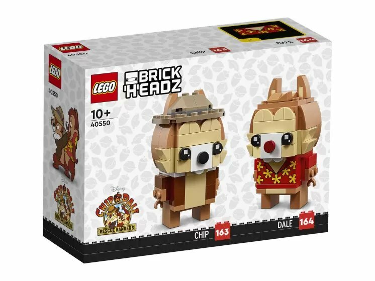Конструктор LEGO BrickHeadz 40550 Сувенирный набор "Чип и Дейл"