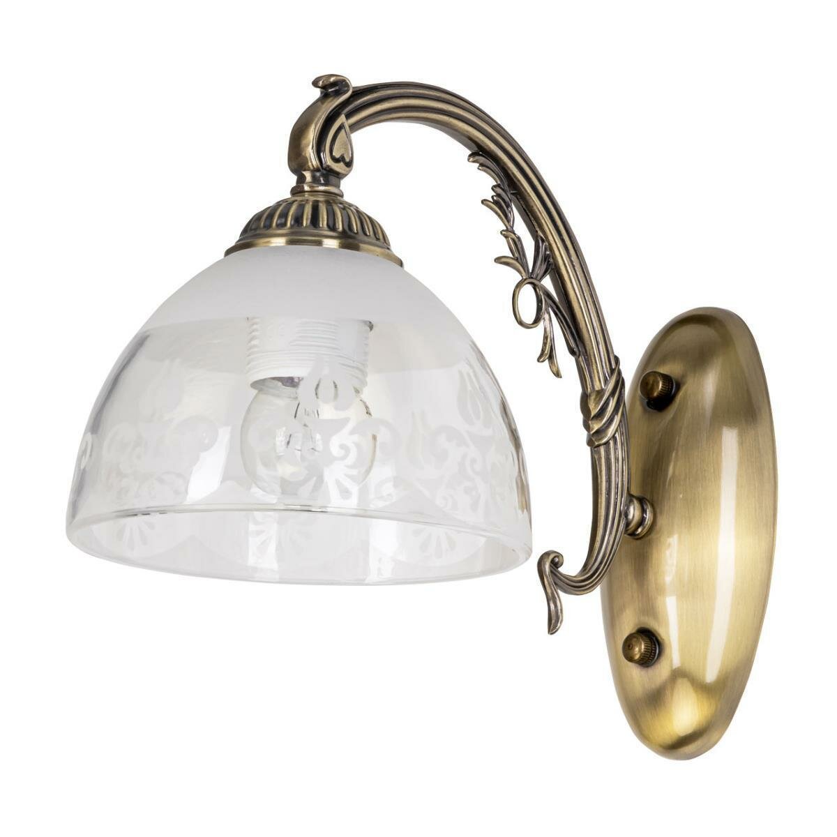Бра MW-Light Аманда 16 481024801 цвет Бронза/Бронза материал Металл/Стекло