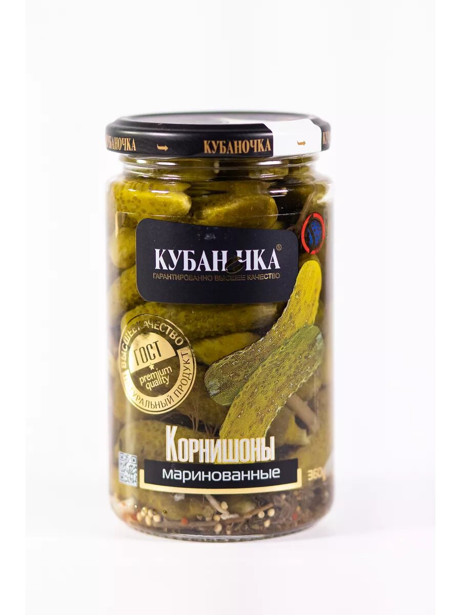 Корнишоны маринованные 360 г