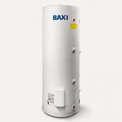 Изображение товара Бойлер косвенного нагрева BAXI UBC 200 напольный, одиночный змеевик, с боковым подключением