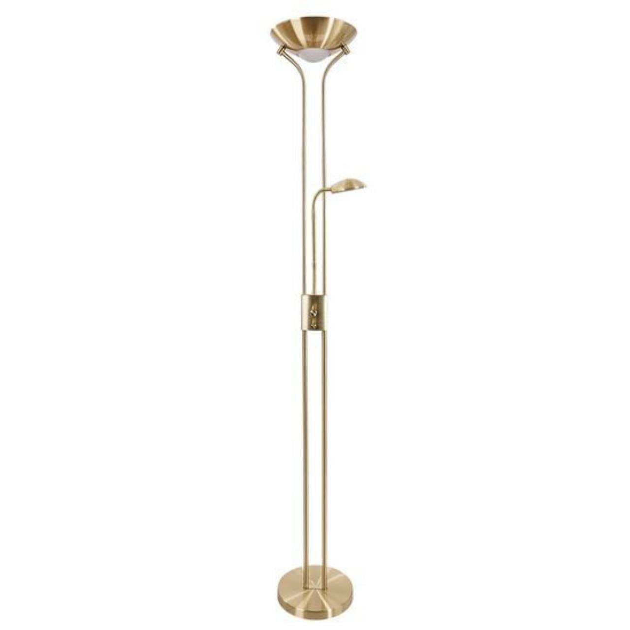 Торшер светодиодный Arte Lamp Duetto A4329PN-2PB