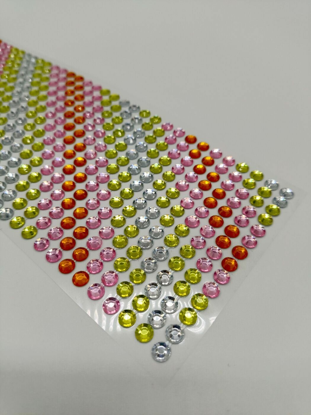 Стразы самоклеящиеся для лица и тела, волос, кристаллы для макияжа, 504 шт