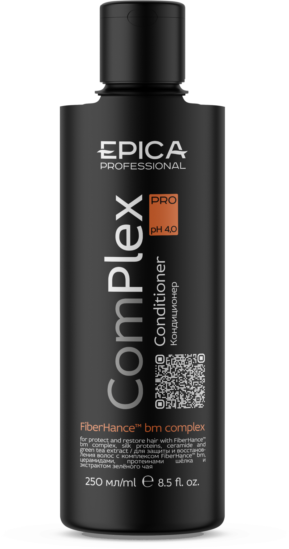 EPICA Professional ComPlex PRO Кондиционер для защиты и восстановления волос с комплексом FiberHance, 250 мл.