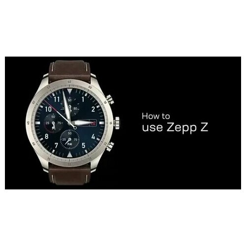 Часы Amazfit Zepp Z A1934 Brown Leather CN Version с русским языком 15000₽