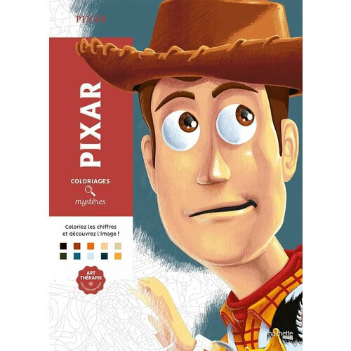Раскраска по номерам Coloriages mysteres Disney - Pixar 128стр - 2012904297 6525₽