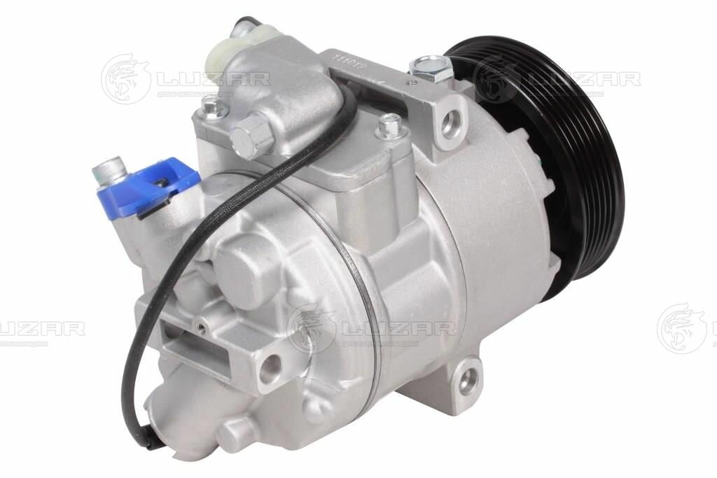 Компрессор кондиционера для автомобилей Rapid (12-)/Fabia II (07-)/Polo V (09-) LUZAR - фото №5