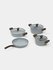 Набор посуды O.M.S Collection 3105 гранит, сталь, антипригарное п...