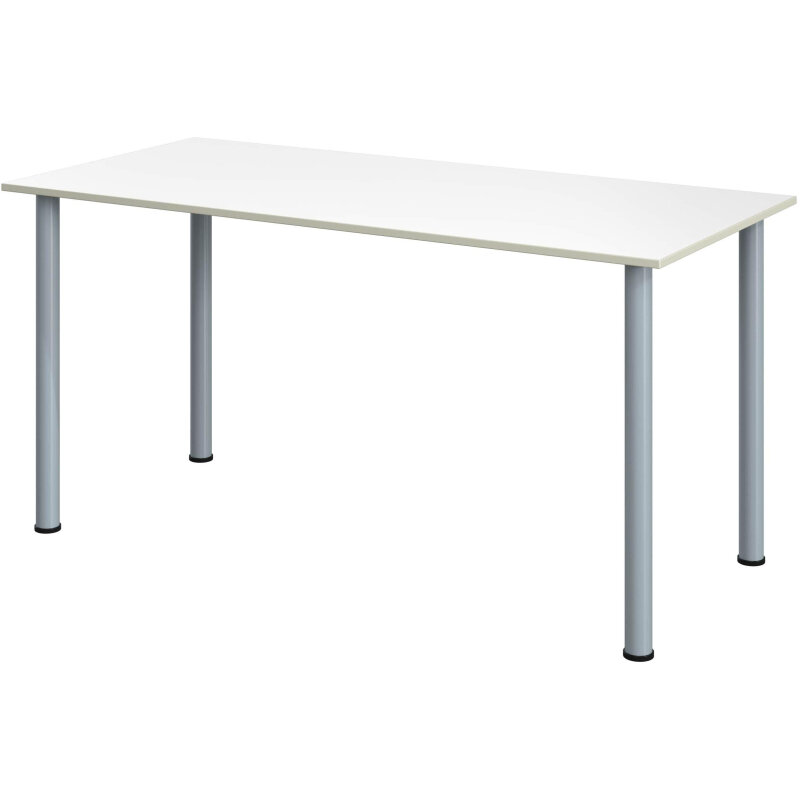 Стол обеденный Комус МДС 150 белый/серый