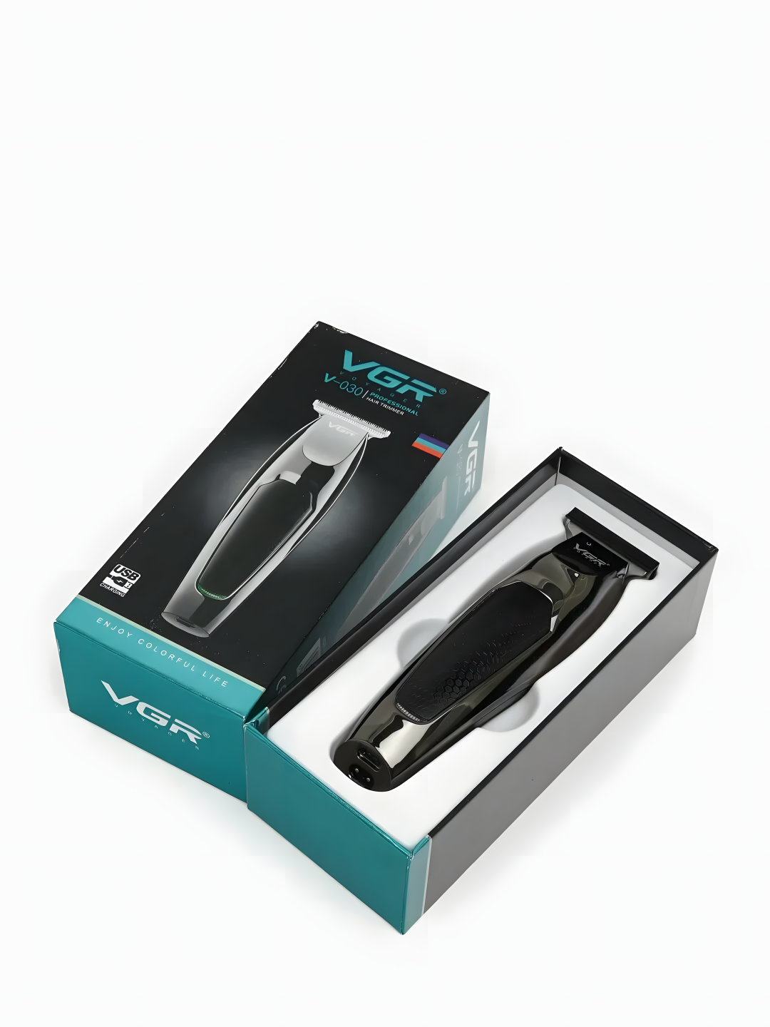 Tриммер аккумуляторный VGR V-030, машинка для бритья и стрижки волос