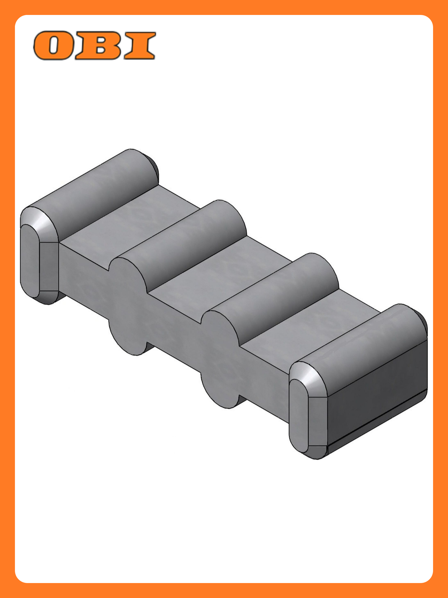 Нагель пластик MultiDeck 23 шт