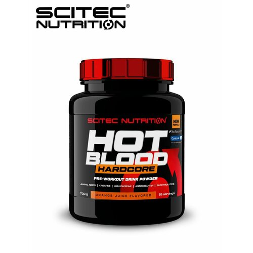 Scitec Nutrition Hot Blood Hardcore 700g (orange juice)