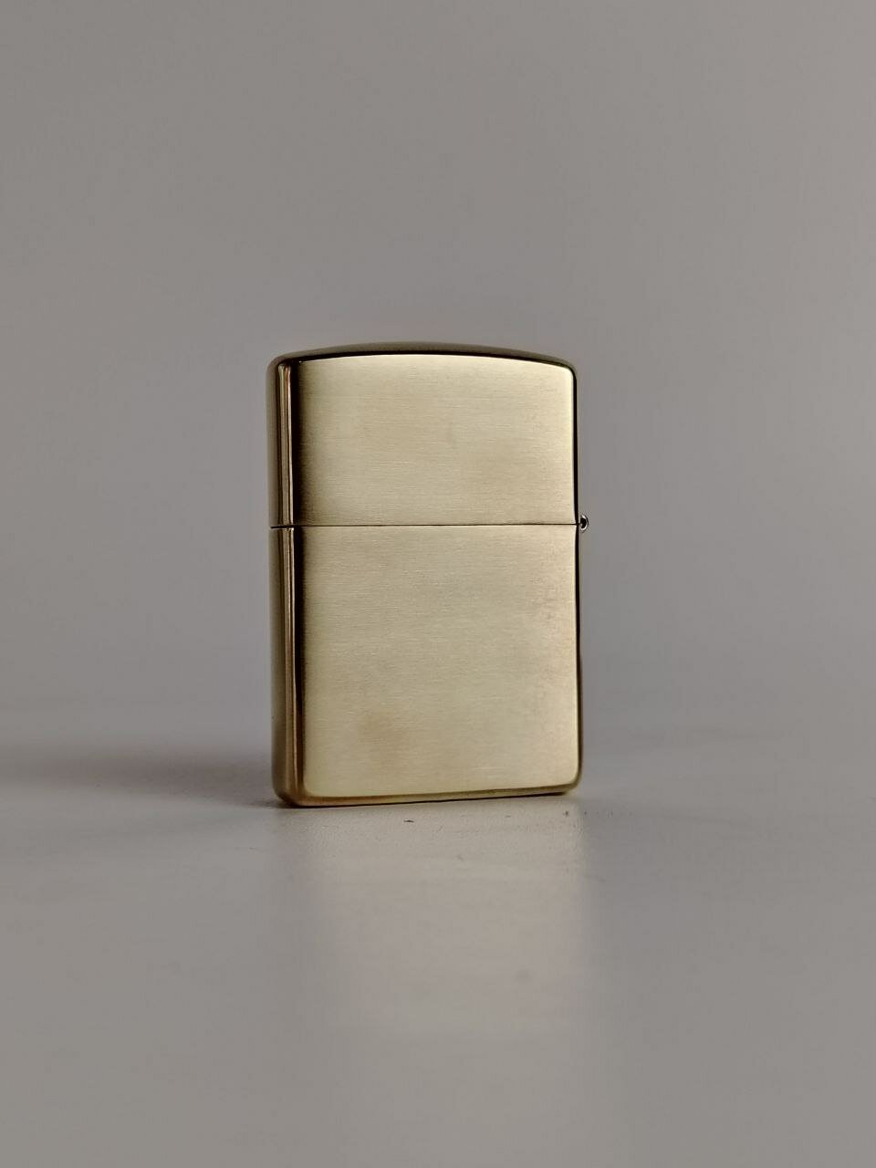 Zippo зажигалка оригинал 168 Armor латунь с гравировкой Из России с любовью (незаправленая) — фото 1