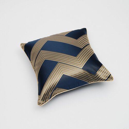 Декоративная подушка La Maison de Domitille Oxford Navy 45x45 см 2700₽