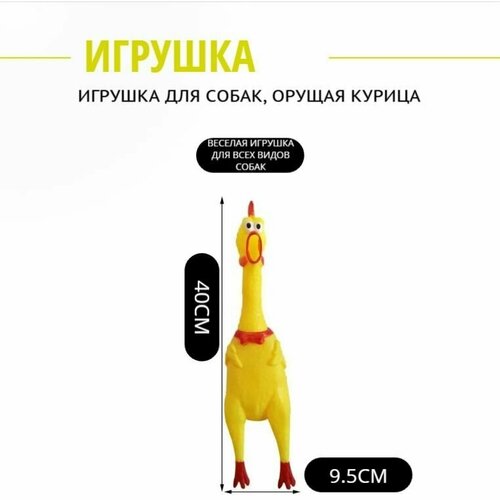 Игрушка для собак, орущая курица, жевательная игрушка