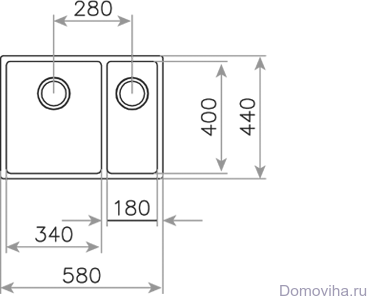 Кухонная мойка Teka FLEXLINEA RS15 2B 580 SQ 115030010 - фотография № 18