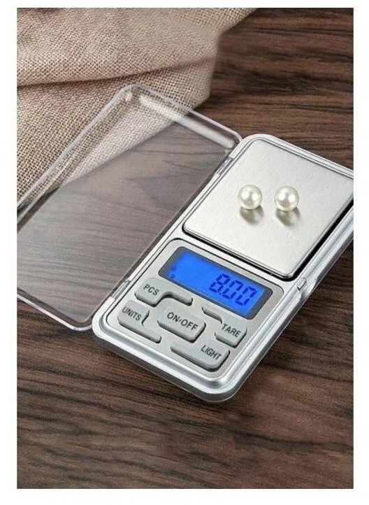 Весы ювелирные карманные кухонные электрические Pocket Scale MH500