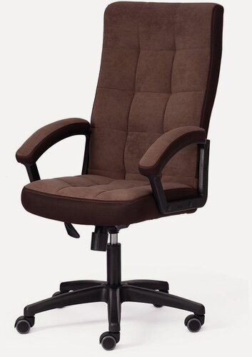 Изображение товара Кресло офисное Comet, 66х116х66 см, с регулировкой высоты, цвет коричневый