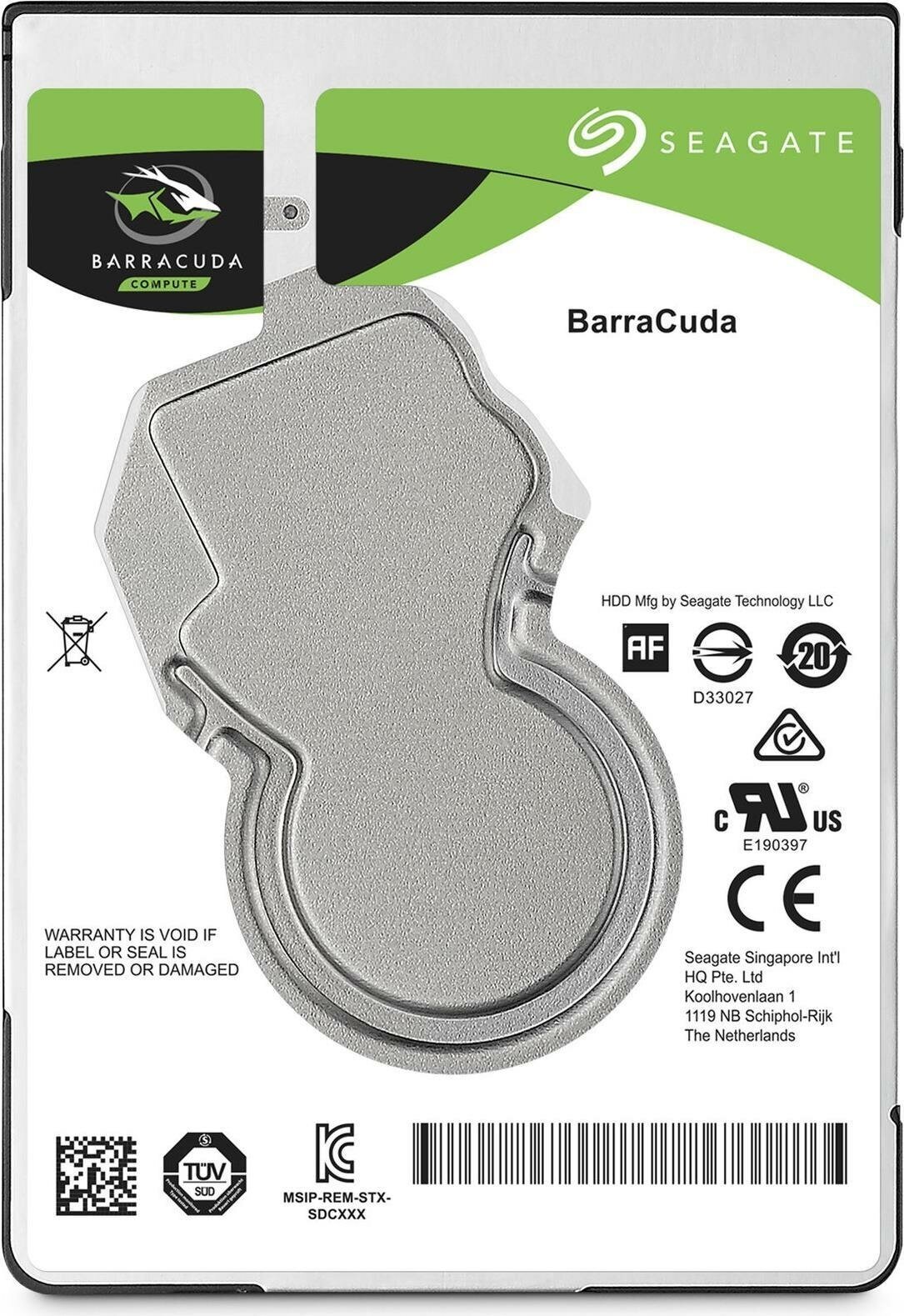 Жесткий диск SEAGATE Barracuda , 5Тб, HDD, SATA III, 2.5" - фото №5