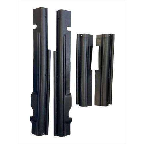 Накладки на пороги нива 4X4, Niva 4x4, облицовка порогов штатная нива 2121-5109076; 2121-5109077