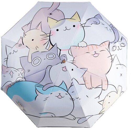 Зонт-трость , серый