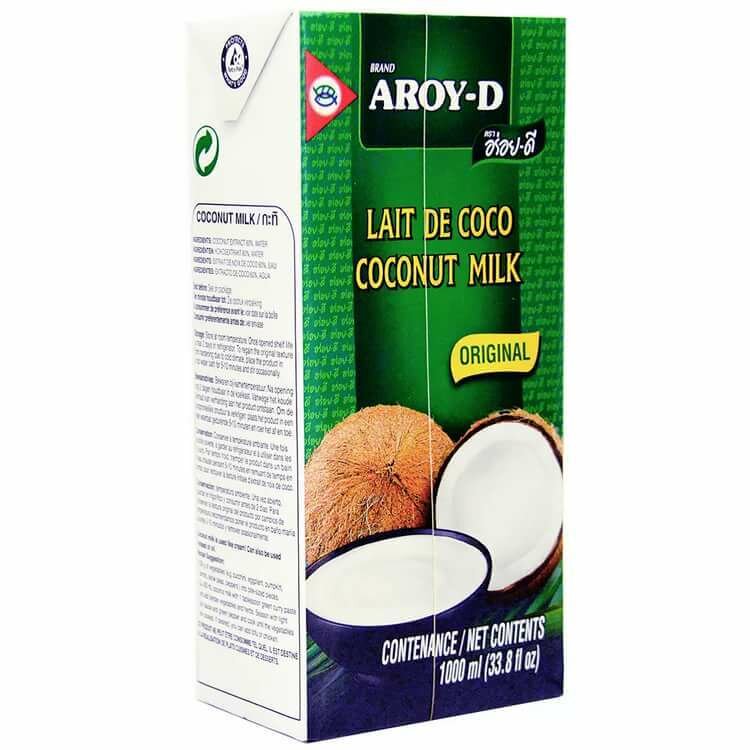 Кокосовое молоко AROY-D, 1л, TetraPak