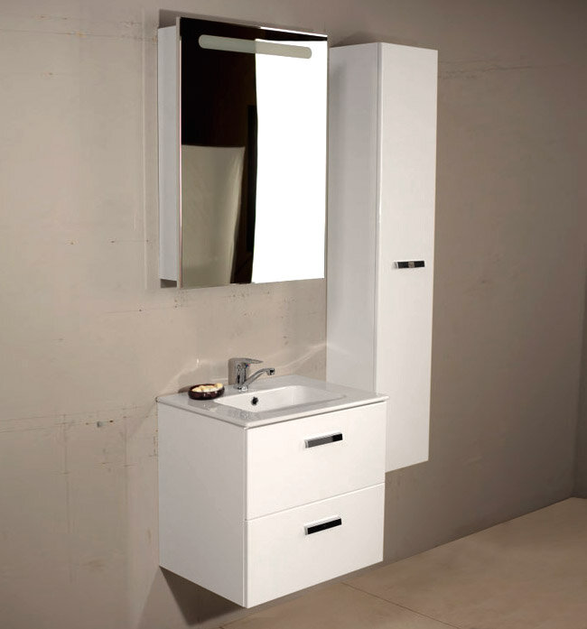 Зеркало-шкаф ROCA VICTORIA NORD 60 белое R (ZRU9000030) - фотография № 7