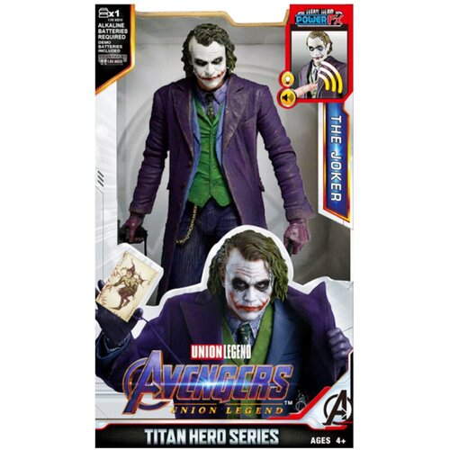 Фигурка Джокер / серия Супергерои / Мстители Avengers / 30см (свет и звук) фигурка dc the joker clown 0787926301403