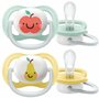 Пустышка-соска Philips Avent ultra air SCF080/17 с футляром для хранения и стерилизации, 2 шт, 0-6 мес