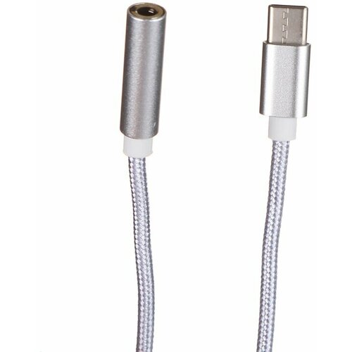 Аксессуар ATcom Type-C - Jack 3.5mm 10cm AT2809 кабель usb type c 1 8м atcom at2118 круглый черный