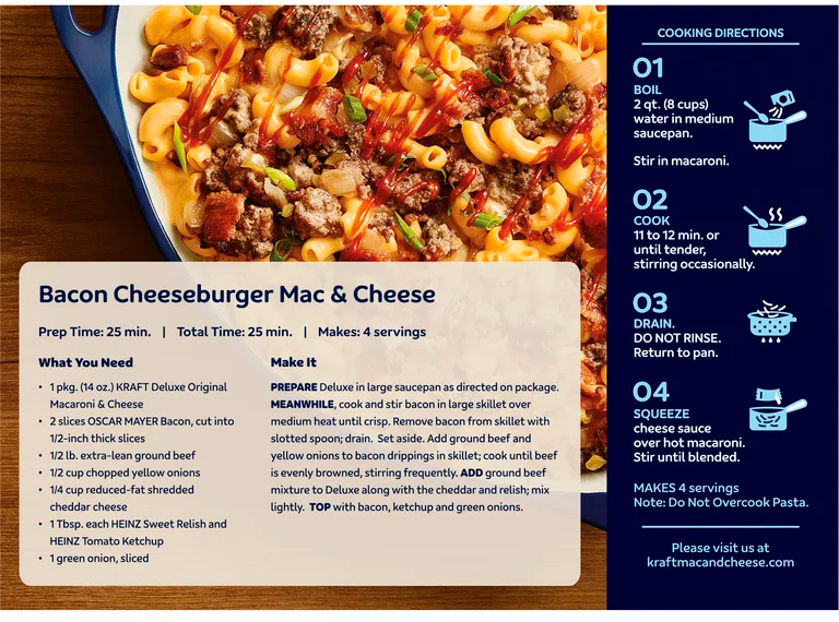 Макароны Kraft Mac and Cheese Deluxe Original Cheddar с жидким сыром 1 шт. 397 г США - фотография № 2