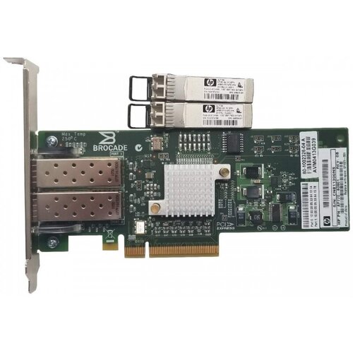 Сетевой Адаптер HP 571521-001 PCI-E8x контроллер 412911 b21 439946 001 hp sc11xe ultra320 single channel pcie x4 scsi host bus adapter