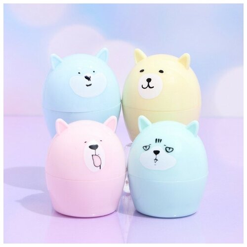 Romantic Bear Бальзам для губ «Медвежонок», микс цветов и запахов