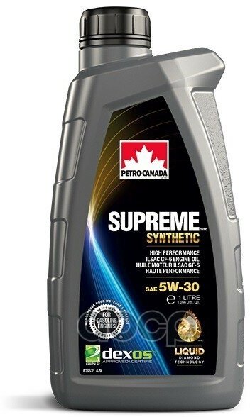 PETRO-CANADA Масло Моторное Petrocanada Supreme Синт. 5W-30 1Л.