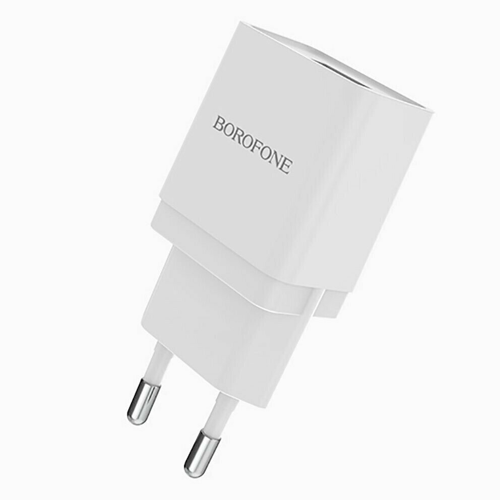 Сетевое зарядное устройство Borofone BA19A Nimble + кабель microUSB